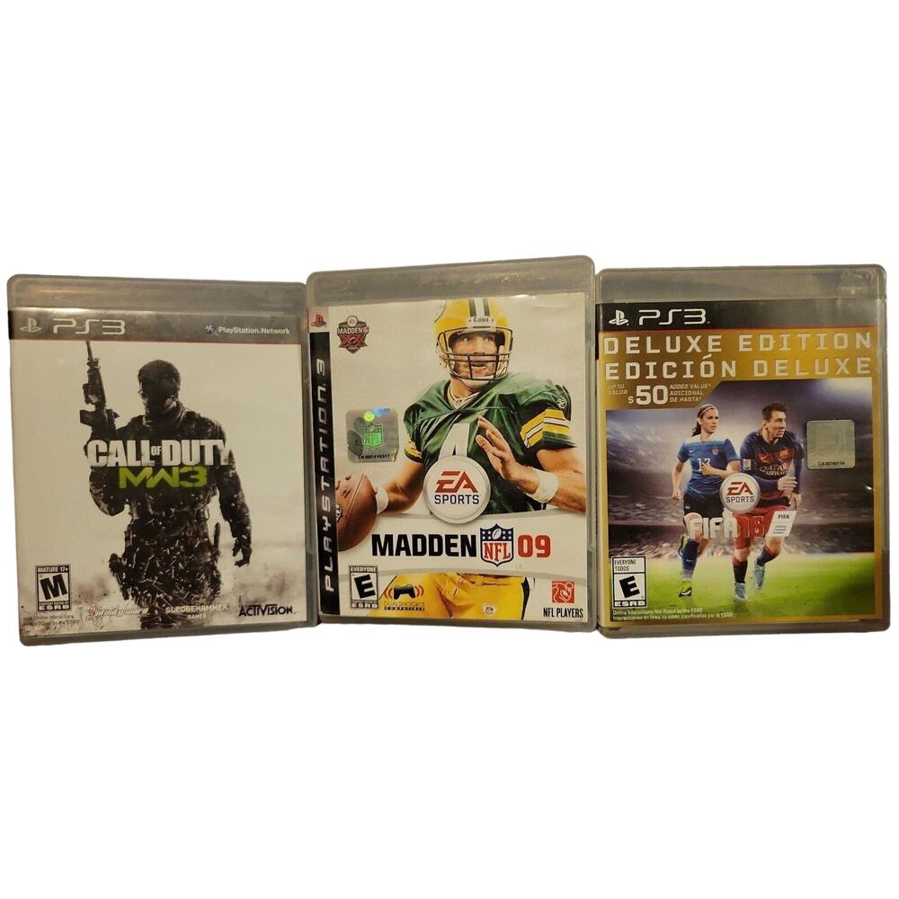 lot of 3 Playstation3 video games